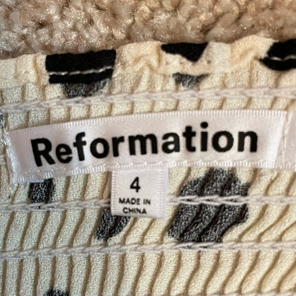 Reformation reign top Ink Blot AUTHENTIC - Picture 10 of 13